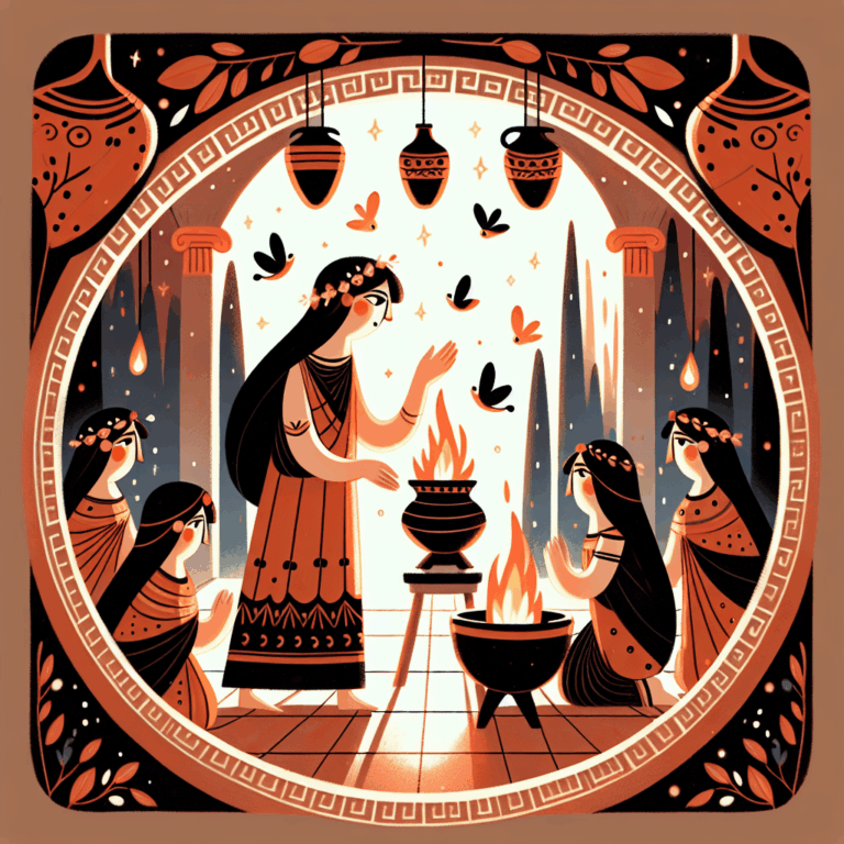 Greek Stories for Kids: Hestia, the Keeper of the Hearth