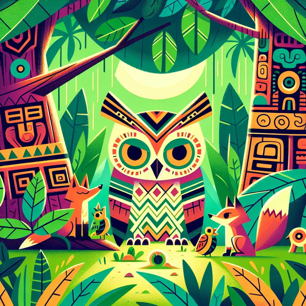Mayan Stories for Kids: The Smart Owl and the Sneaky Fox