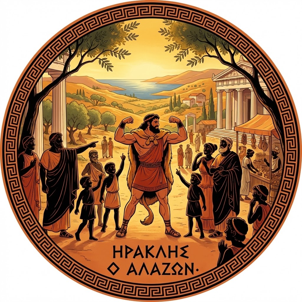 A Greek hero learns the value of humility (GREEK Tale 1) - Opening Scene