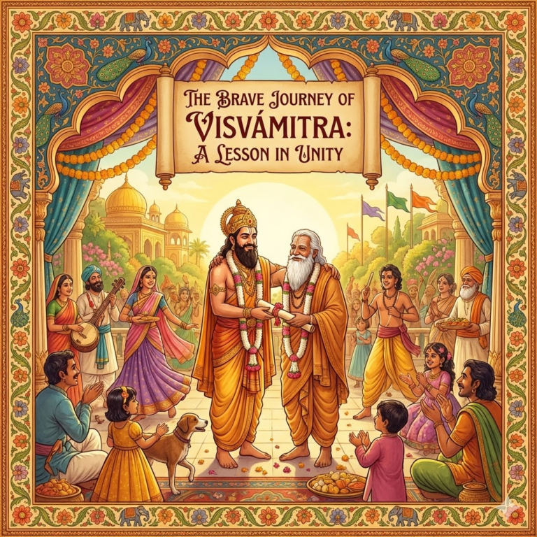 Vishwamitra: The King Who Became a Sage - Hindu story for children