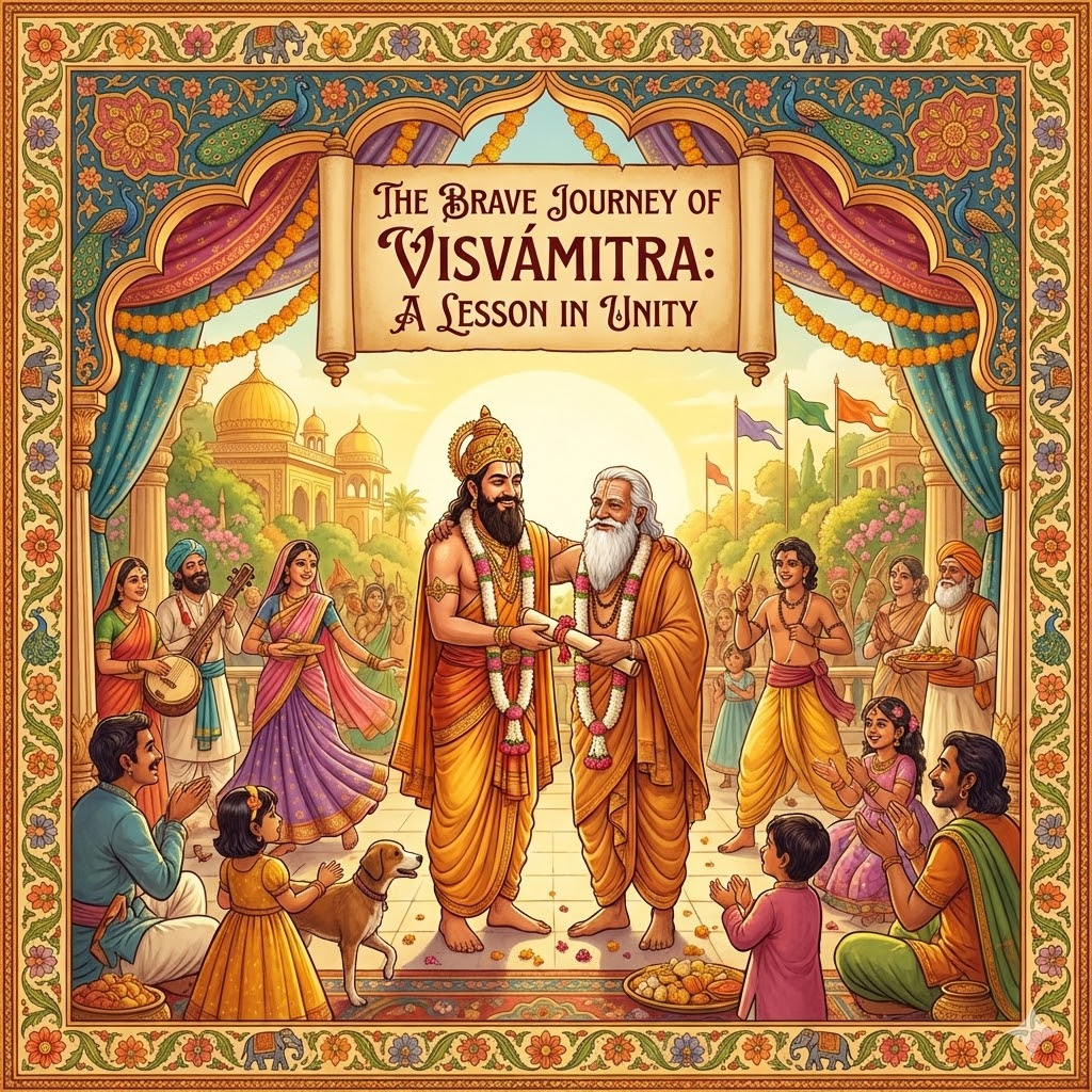 Vishwamitra: The King Who Became a Sage - Hindu story for children