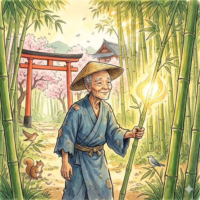 The Bamboo Cutter and the Magical Girl - Opening Scene