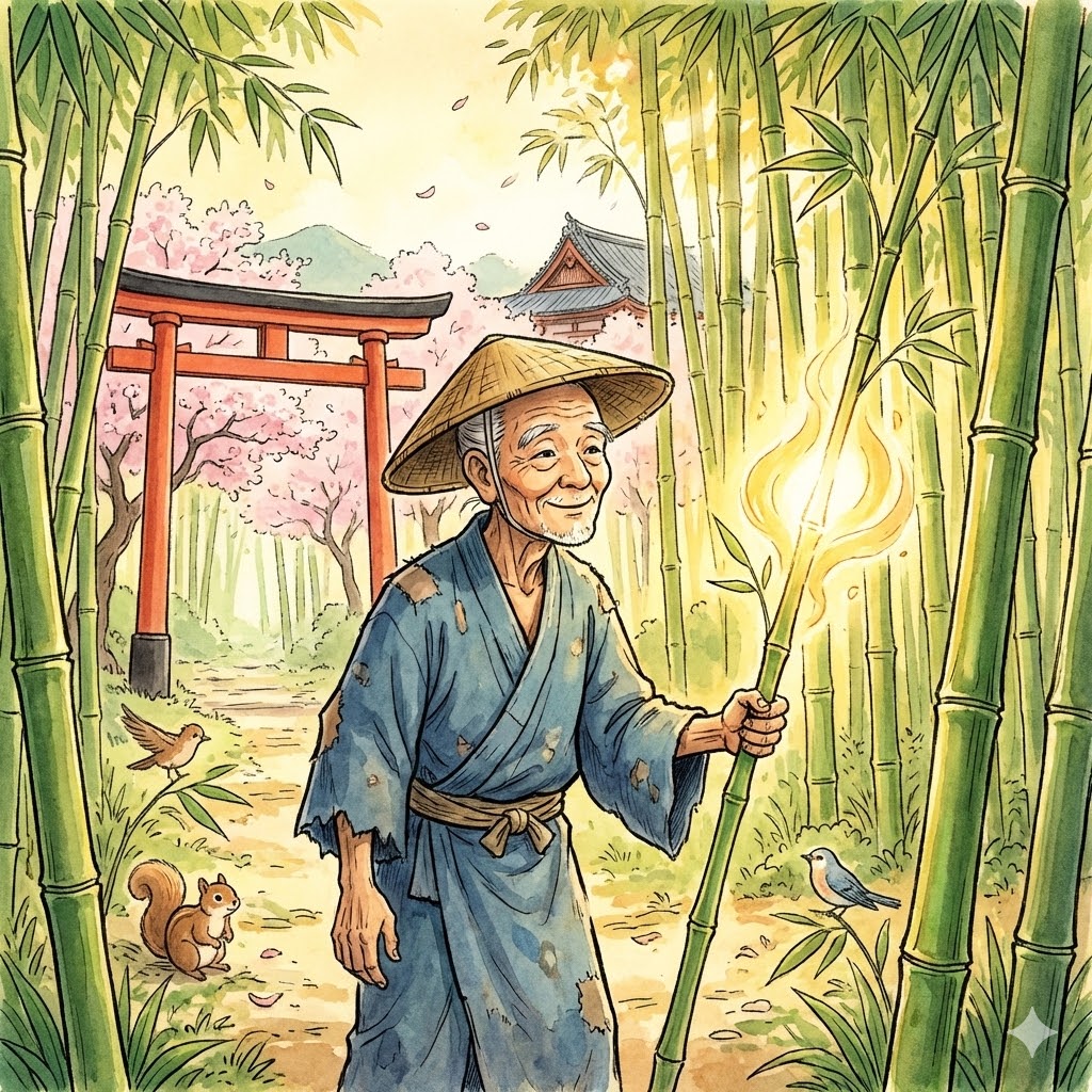 The Bamboo Cutter and the Magical Girl - Opening Scene