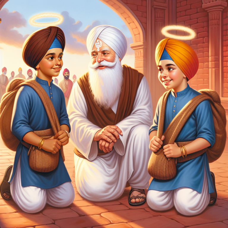 Illustration 1 for Sakhi Series :- 268 ( Mere Show of Devotion is of No Use) - SIKH children's story