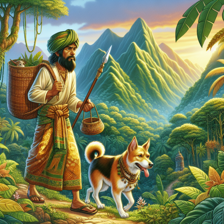 Illustration 1 for Courageous Trek: The Mountain's Secret Bead Tree - SOUTHEAST_ASIAN children's story