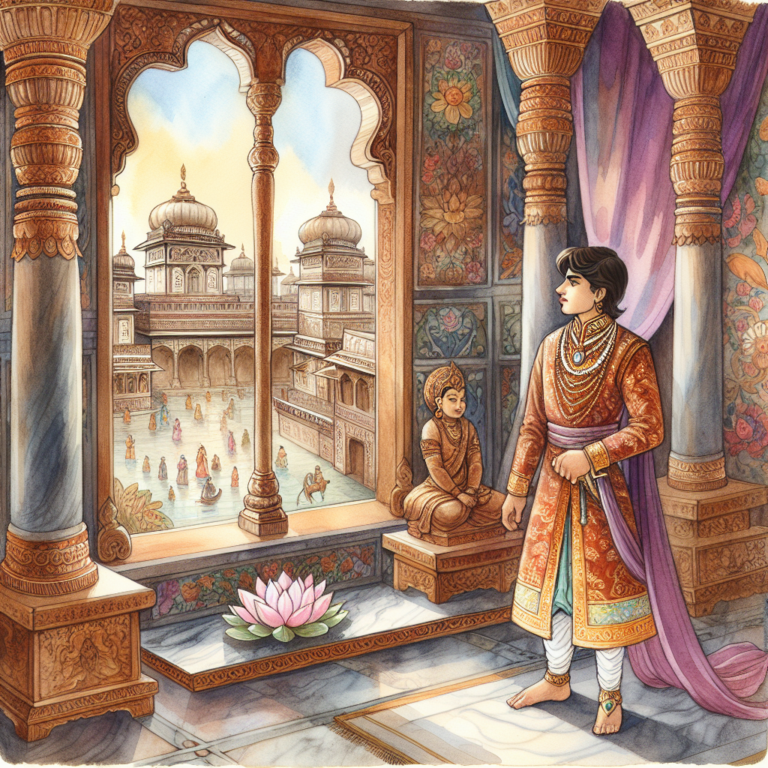 Illustration 1 for Siddhartha's Quest for the Hidden Truth of Happiness - BUDDHIST children's story