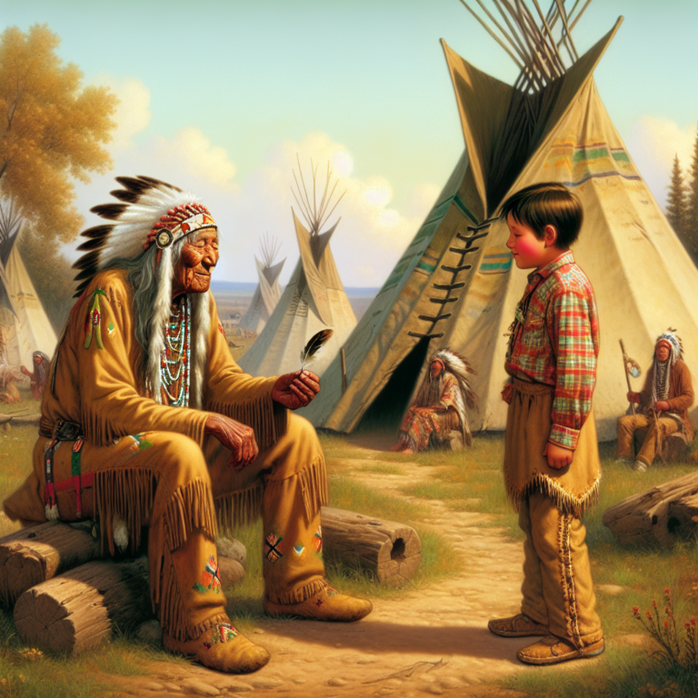 Illustration 1 for The Great Spirit's Tale: Harmony in Every Life - NATIVE_AMERICAN children's story