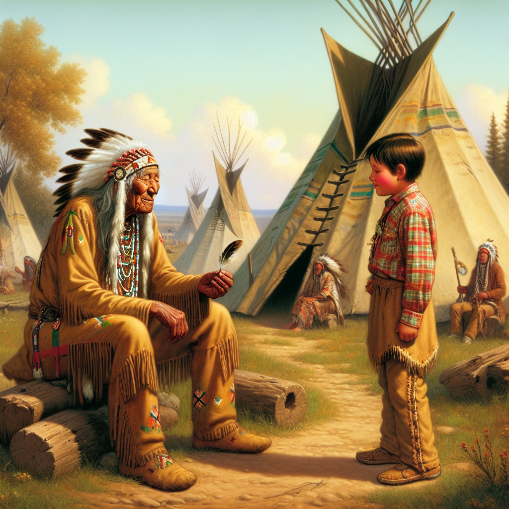 Illustration 1 for The Great Spirit's Tale: Harmony in Every Life - NATIVE_AMERICAN children's story