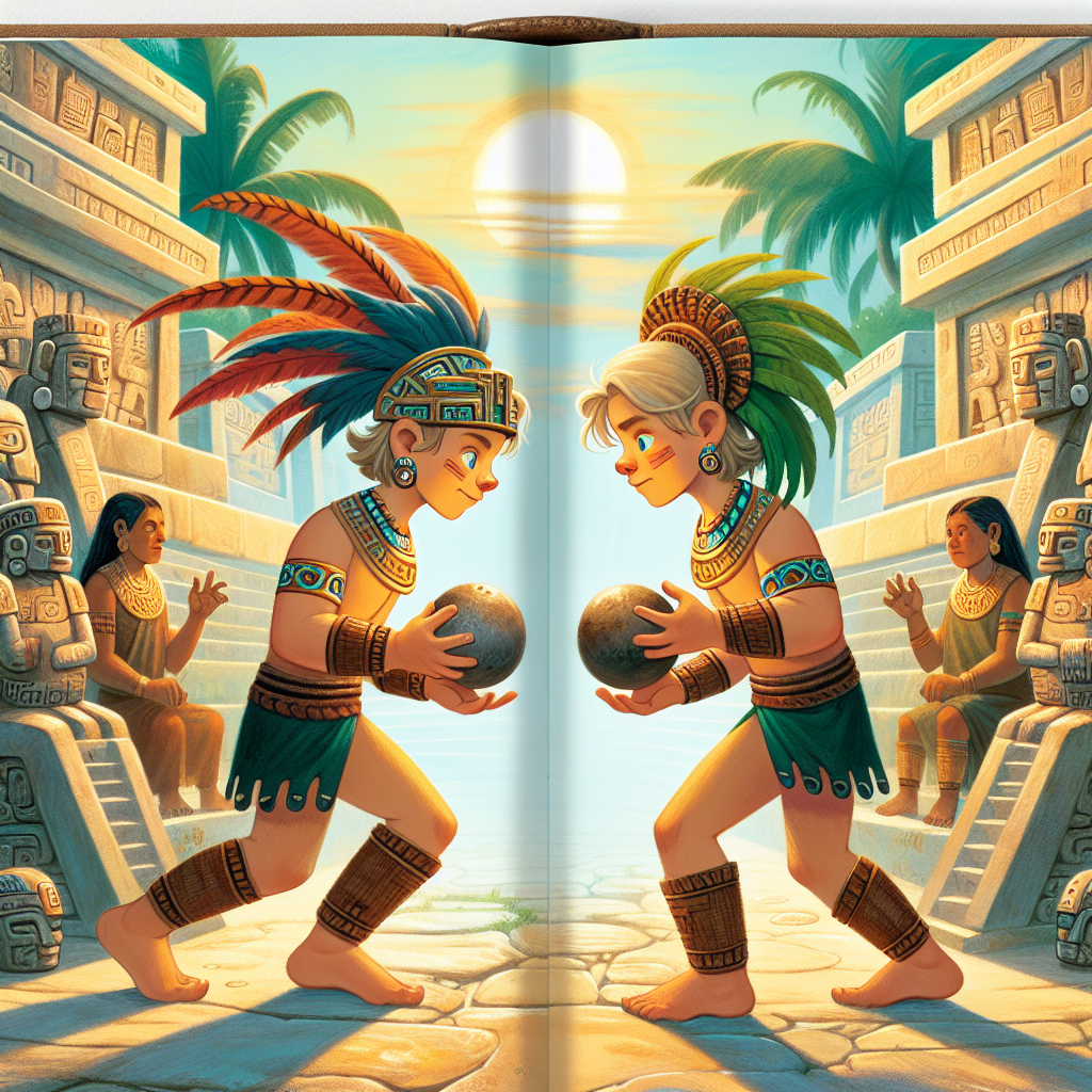 Illustration 1 for Elsewhere at this site - MAYAN children's story