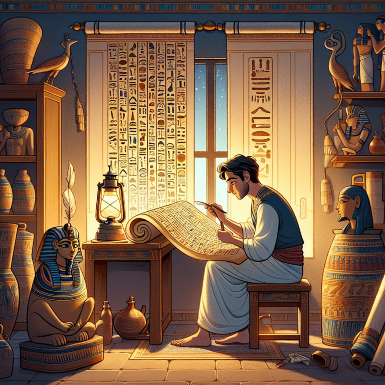 Illustration 1 for Samuel's Quest for the Secrets of the Sacred Pyramids - EGYPTIAN children's story