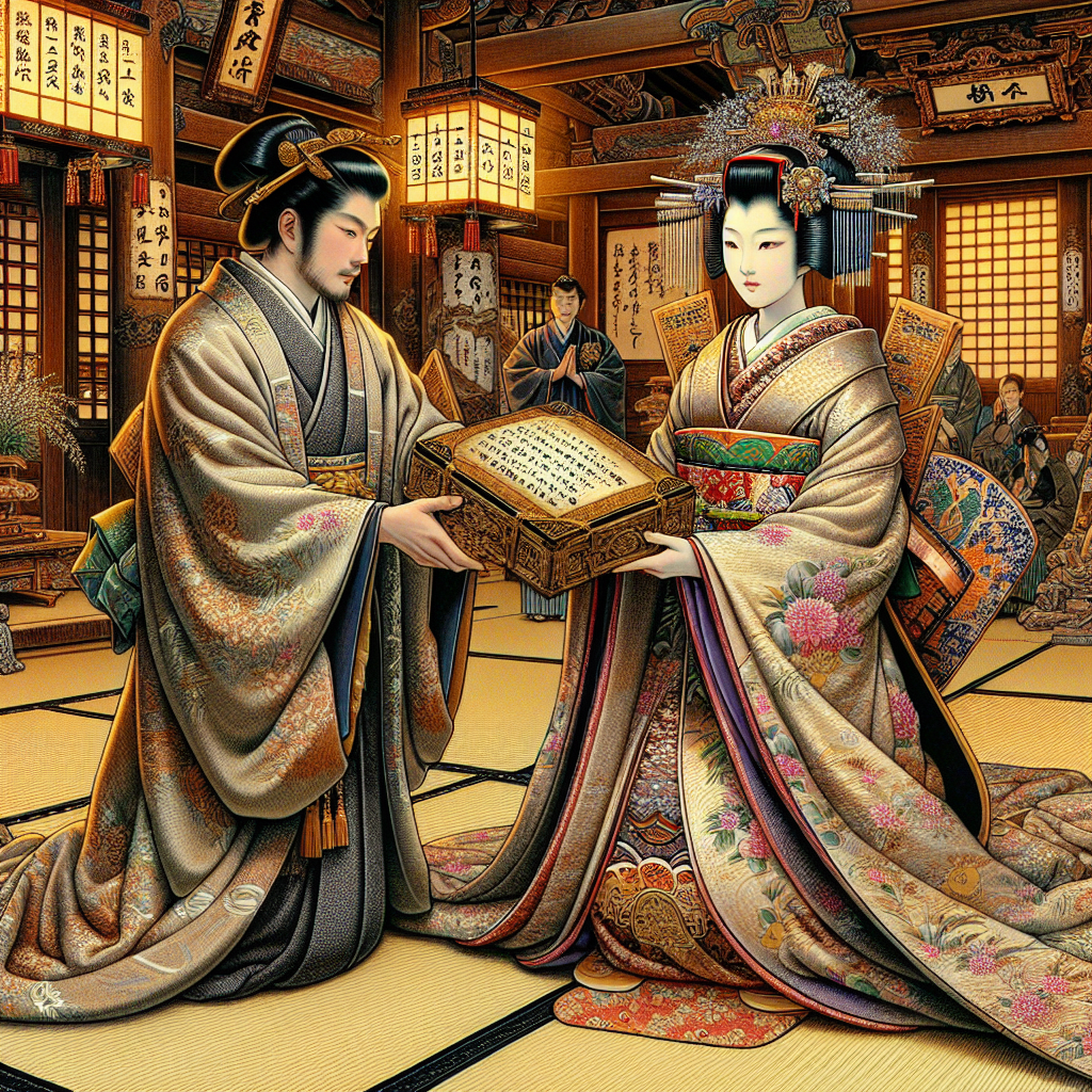 Illustration 1 for Embracing Echoes: The Enchanted Journey through Japan's Ancient Chronicles - SHINTO children's story