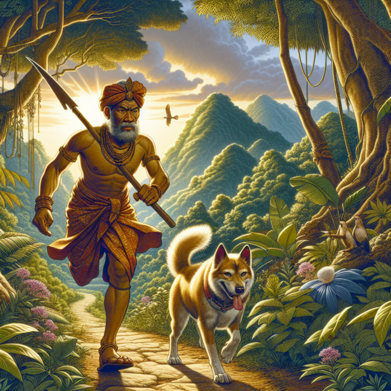 Illustration 1 for The Brave Tinguian's Quest and the Enchanted Deer - SOUTHEAST_ASIAN children's story