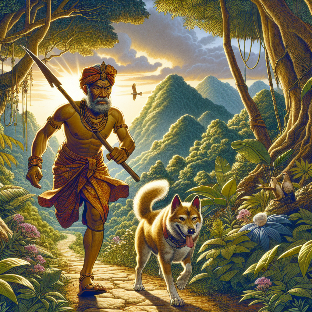 Illustration 1 for The Brave Tinguian's Quest and the Enchanted Deer - SOUTHEAST_ASIAN children's story