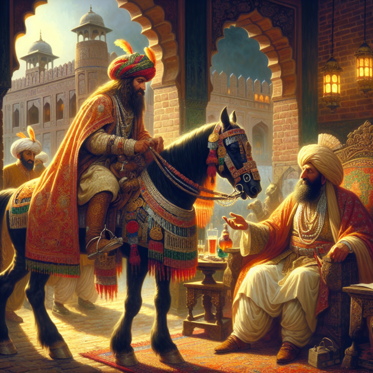 Illustration 1 for The Brave Sikh Warriors and the Secret of Undying Courage - SIKH children's story