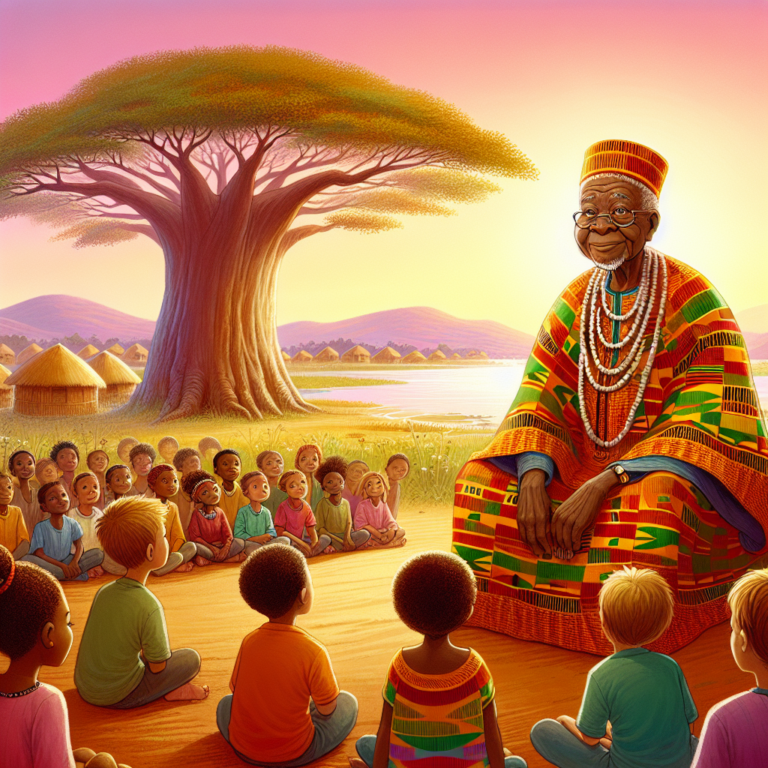 Illustration 1 for Uzoma's Journey to the Wisdom of the Elders - AFRICAN children's story