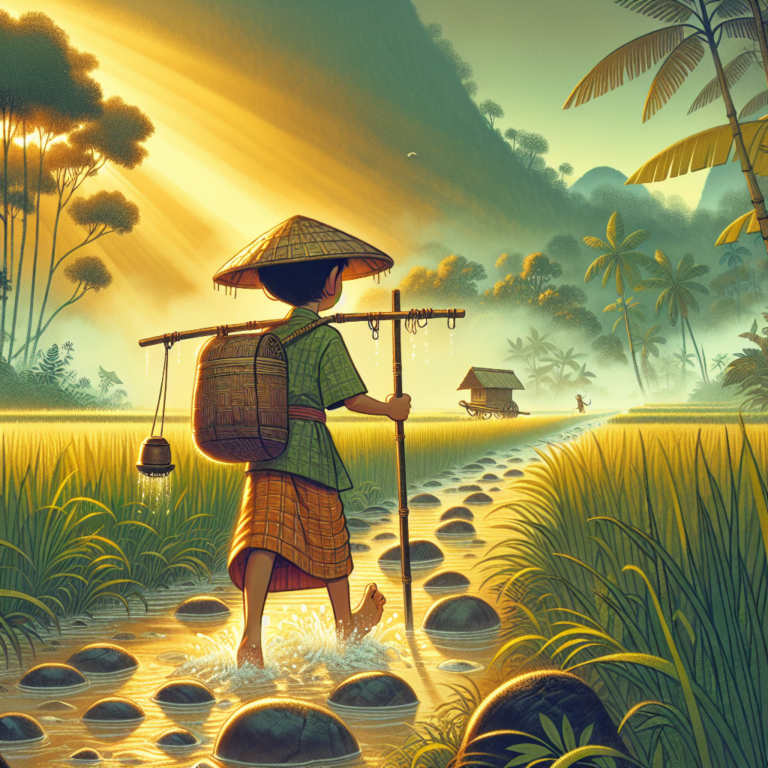Illustration 1 for Kip's Journey to the Whispering Temple of Wisdom - SOUTHEAST_ASIAN children's story