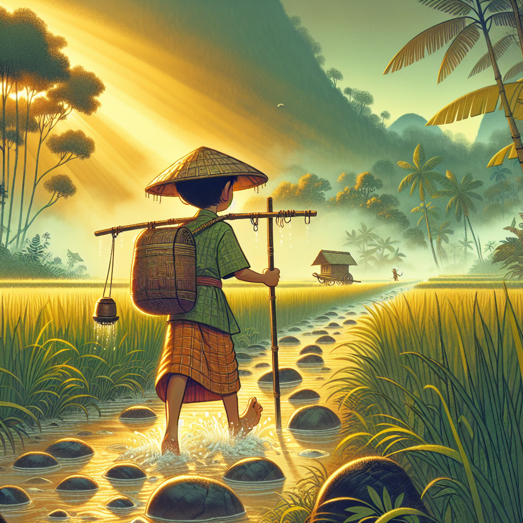 Illustration 1 for Kip's Journey to the Whispering Temple of Wisdom - SOUTHEAST_ASIAN children's story
