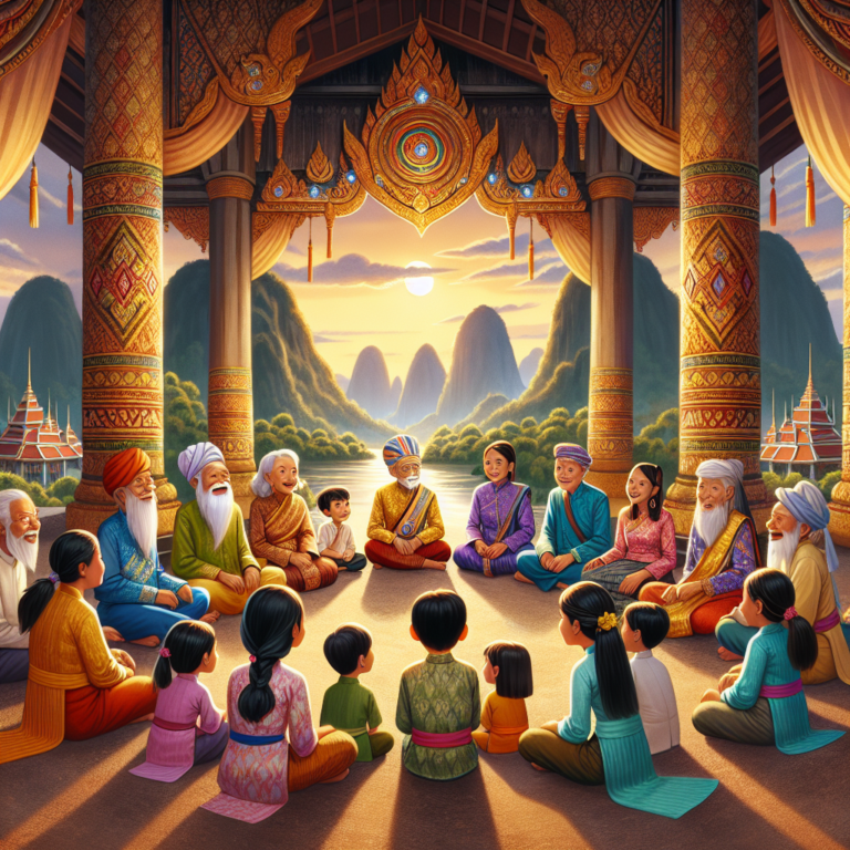 Illustration 1 for Bar-Hebraeus and the Temple of Laughter - SOUTHEAST_ASIAN children's story