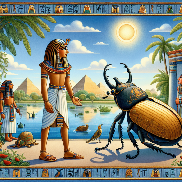 Illustration 1 for Ramses' Curious Quest to the Land of Gods - EGYPTIAN children's story