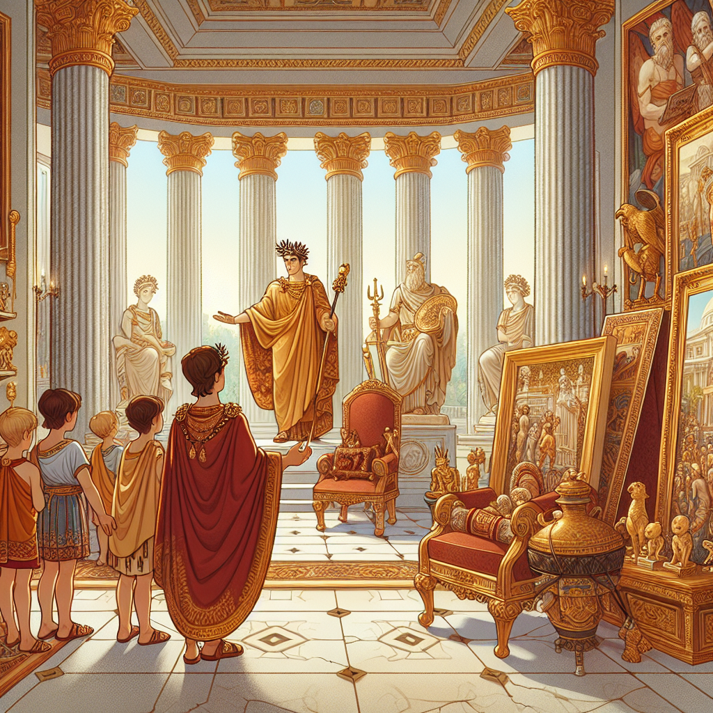 Illustration 1 for Emperor's Echo: The Unseen Guardians of Rome's Glory - ROMAN children's story
