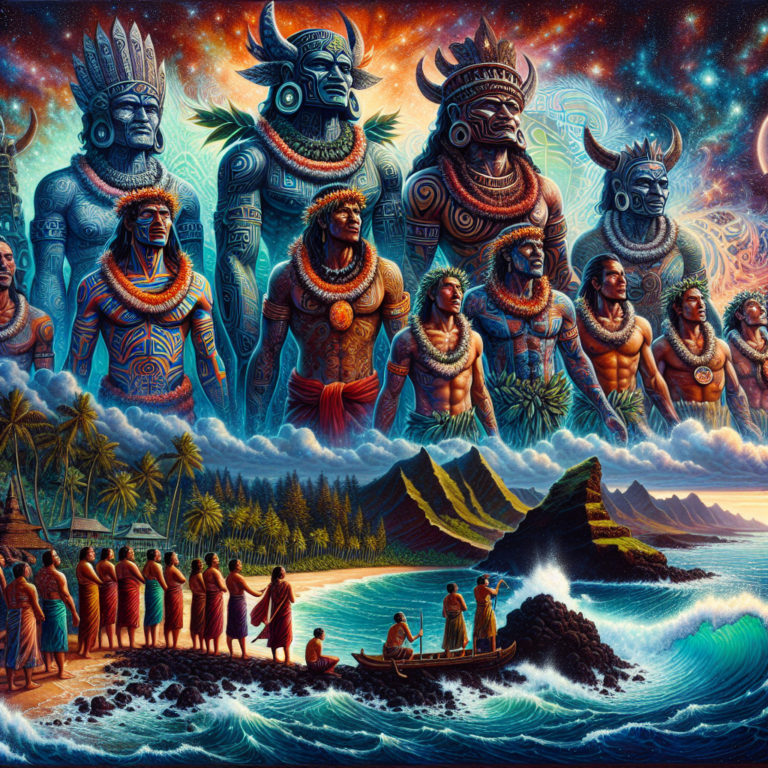 Illustration 1 for Maui's Quest for the Mighty Mana - POLYNESIAN children's story