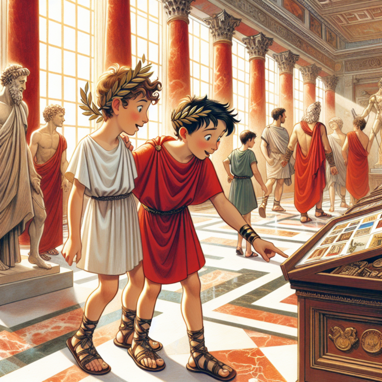 Illustration 1 for Jupiter and Mars: The Grand Adventure through Time's Echoes - ROMAN children's story