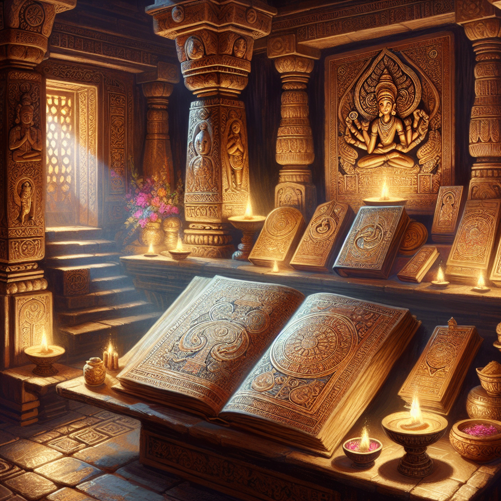 Illustration 1 for The Magical Books of Wisdom: Journey to Righteous Living - HINDU children's story