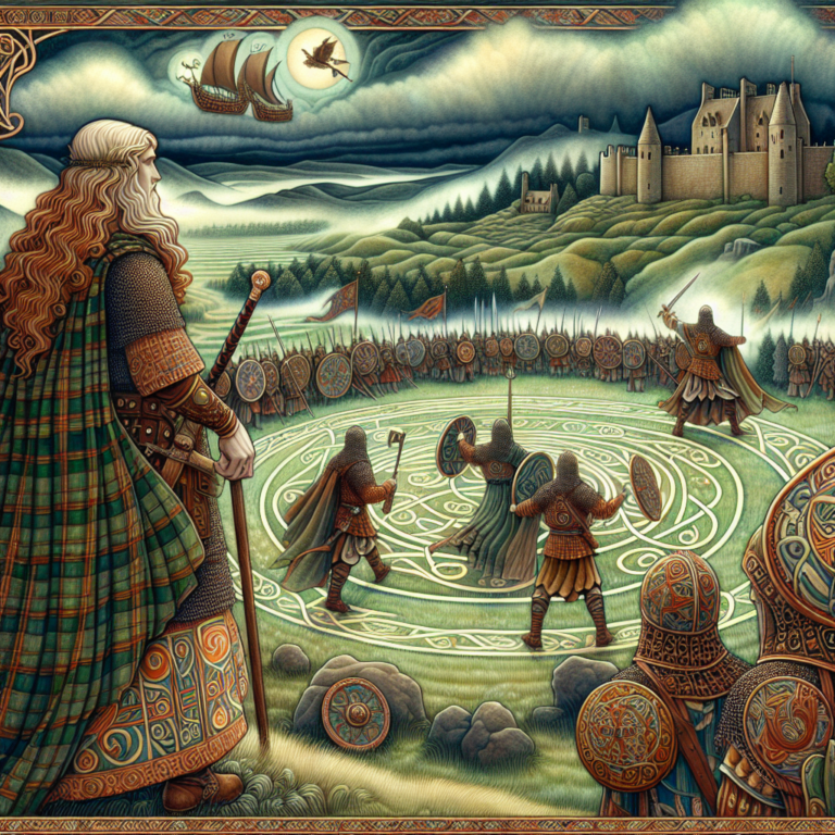 Illustration 1 for Bran's Courageous Voyage to the Wisdom of Legends - CELTIC children's story