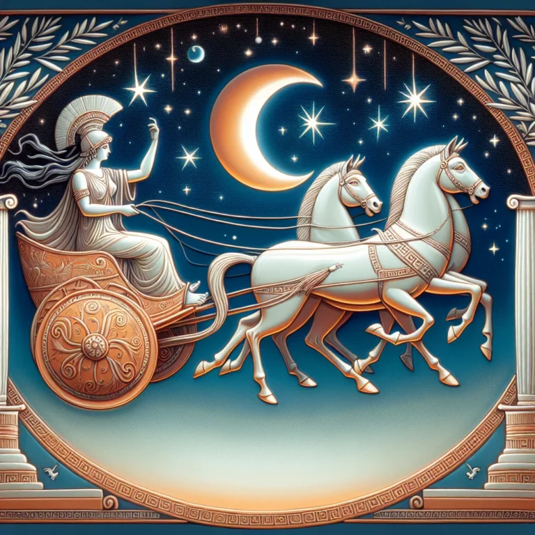 Scene 1 - GREEK children's story illustration
