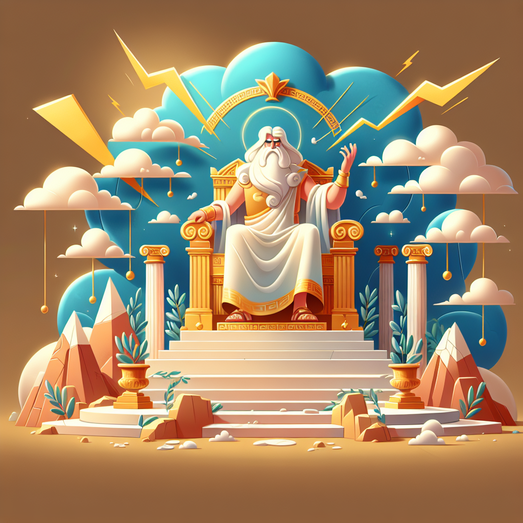 Zeus and the Oracle's Prophecy - Scene 1