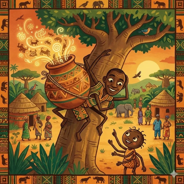 Anansi and the Pot of Wisdom
