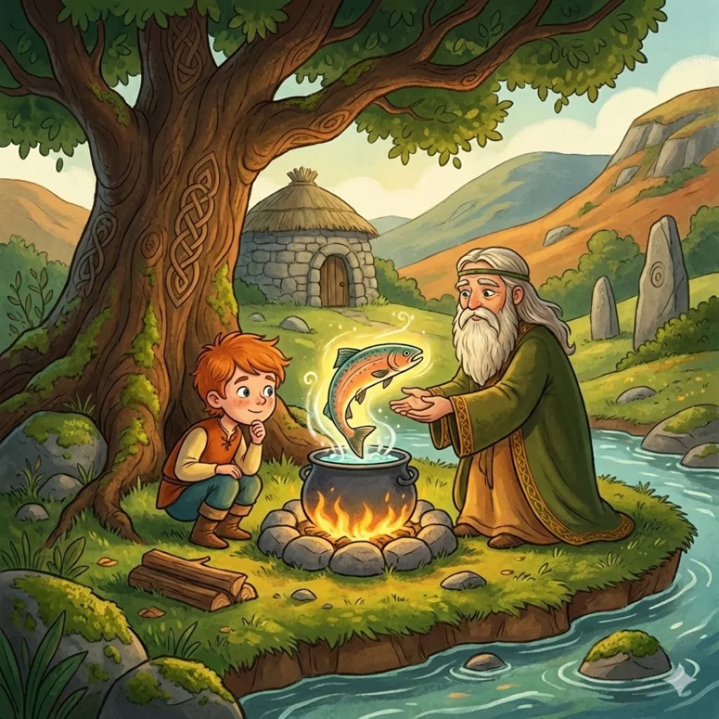Finn and the Salmon of Knowledge