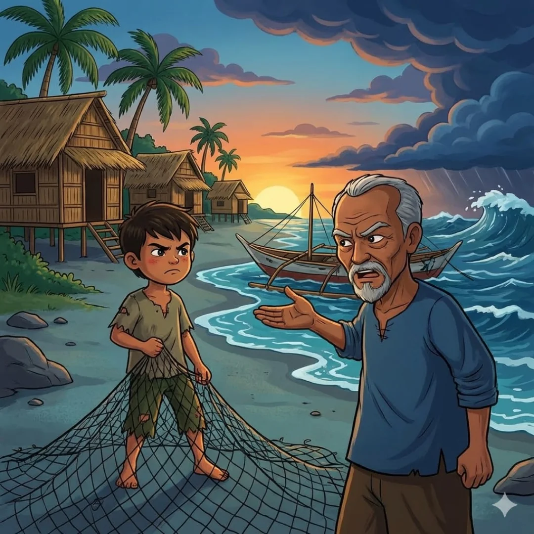 The Shepherd Boy and the Sacred Flame – A Greek Courage Story for Kids – Scene 1