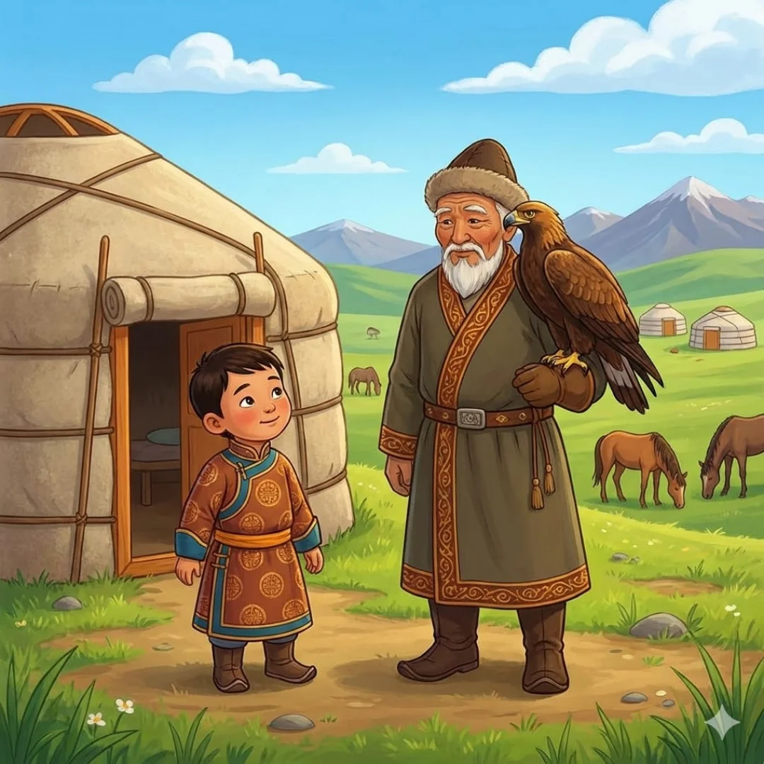 The Peacock Prince and the Village Potter – A Hindu Humility Story for Kids – Scene 1