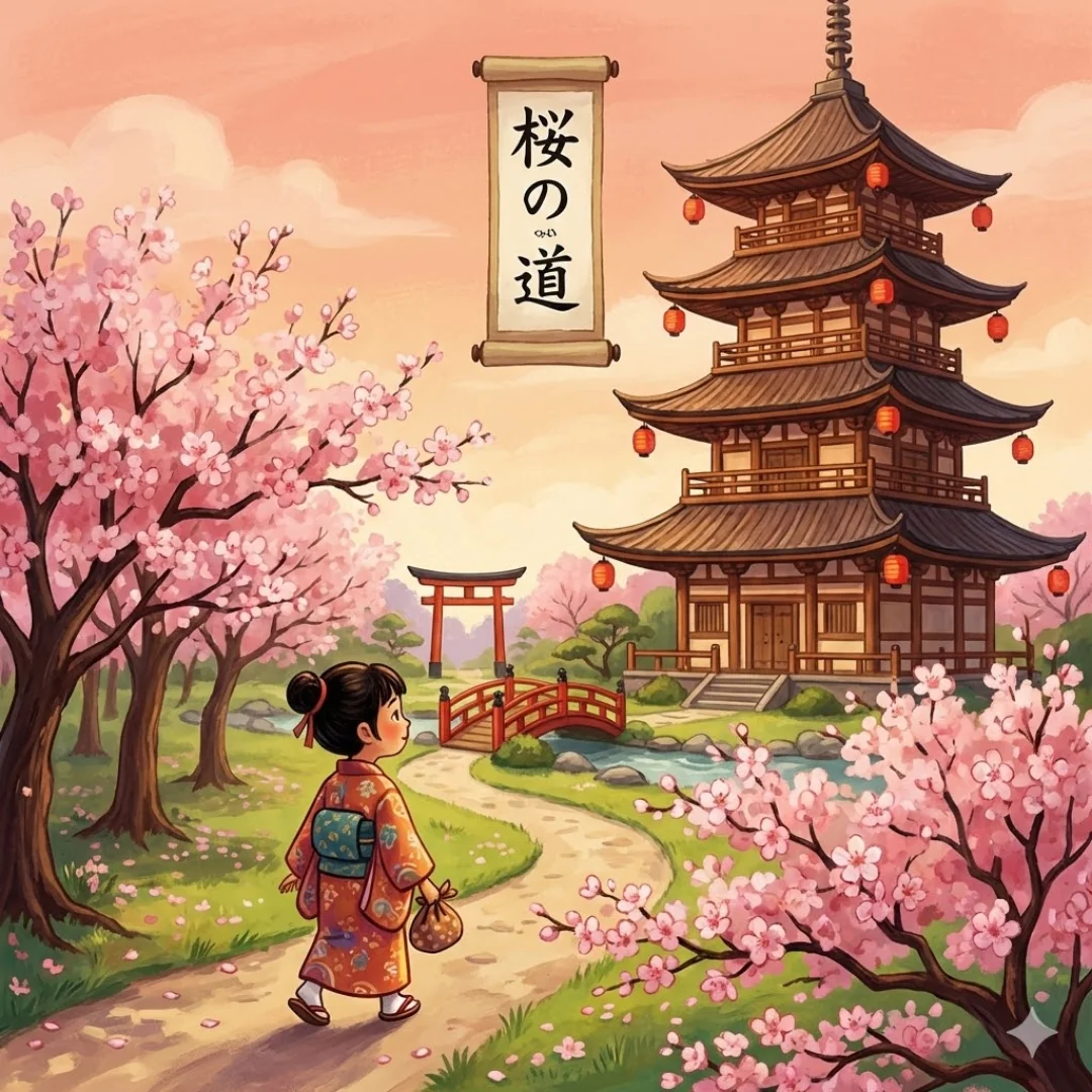 The Temple Elephant’s Gift – A Thai Forgiveness Story for Kids – Scene 1