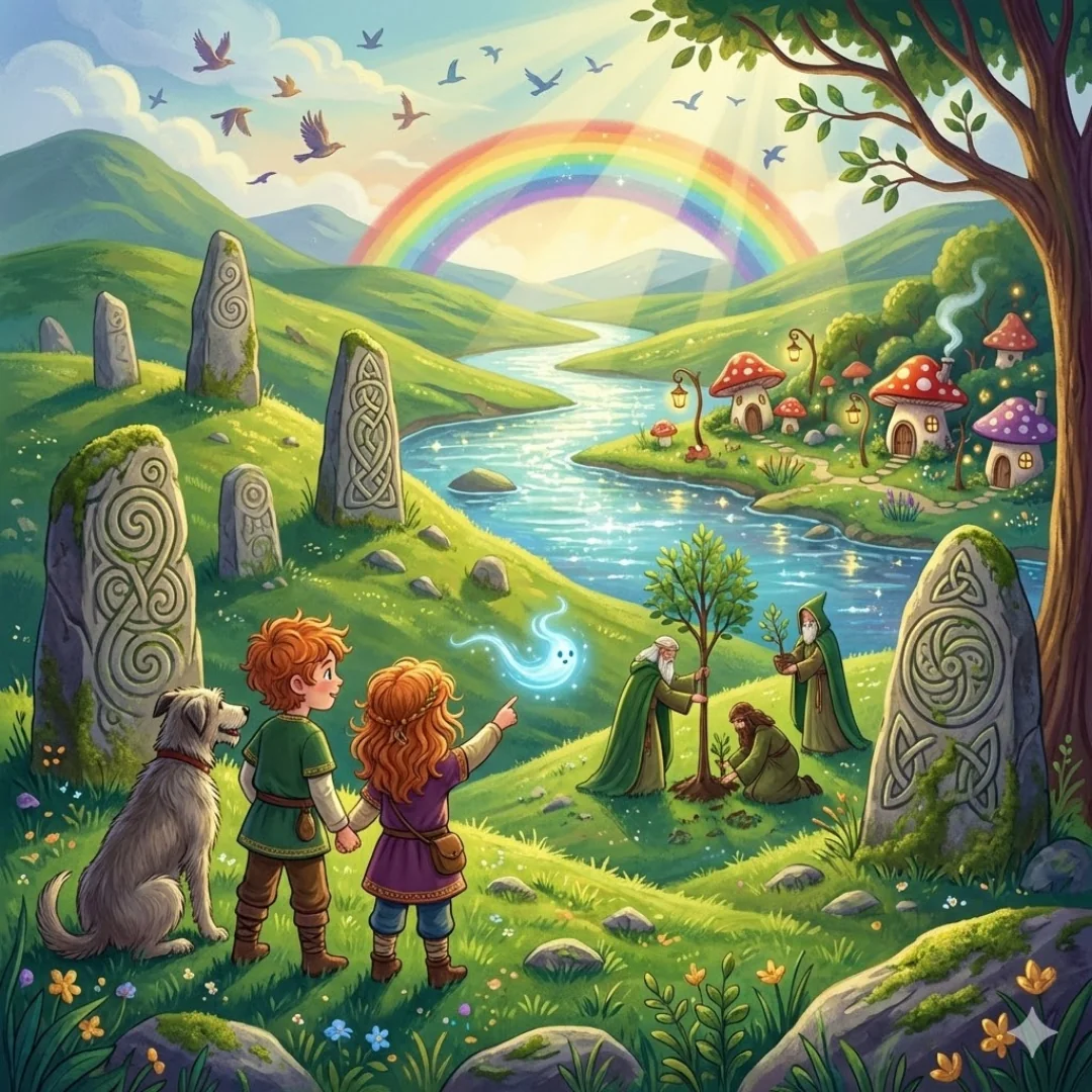 The Boy Who Painted Thunder – A Native American Creativity Story for Kids – Scene 1