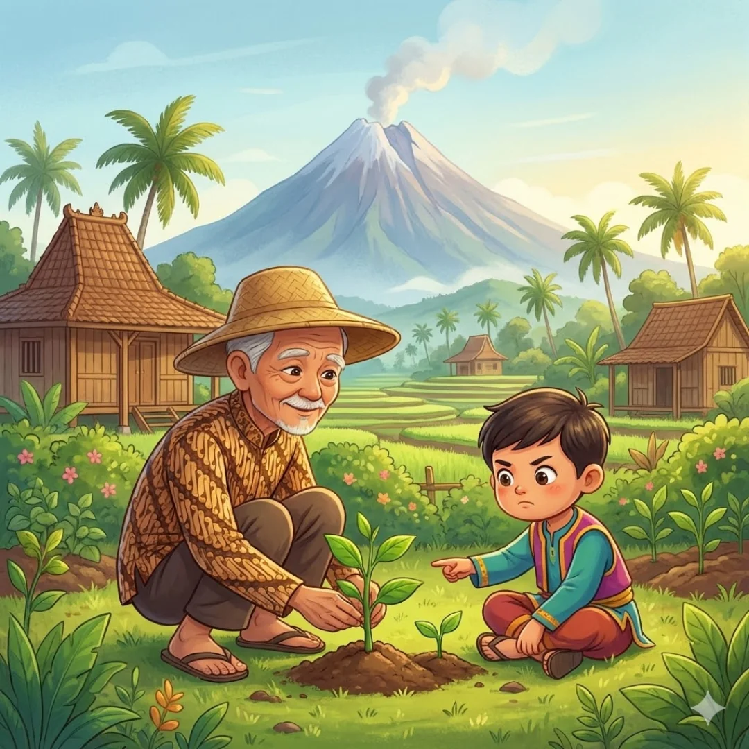 The Boastful Scribe and the Humble Farmer – Mesopotamian Humility Story for Kids – Scene 1