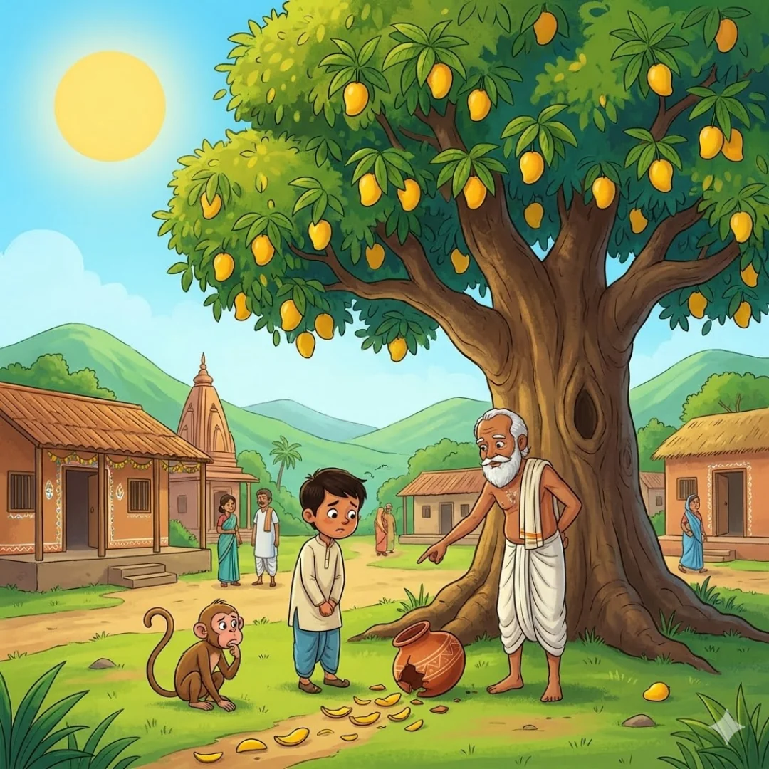 Giorgi’s Vineyard – Georgian Generosity Story for Kids – Scene 1