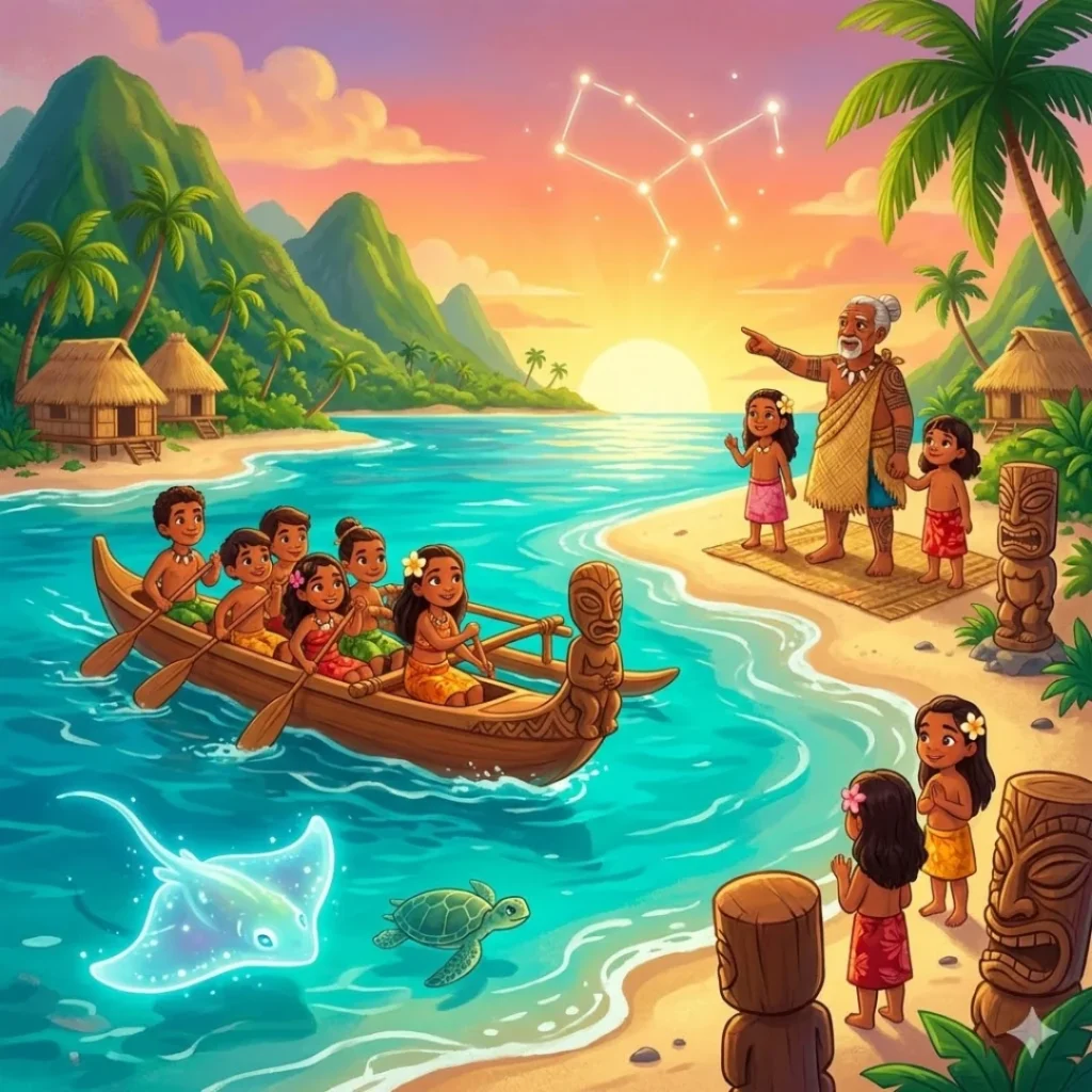 The Guardian of the Northern Lights - A Russian Responsibility Story for Kids - RUSSIAN children's story header image