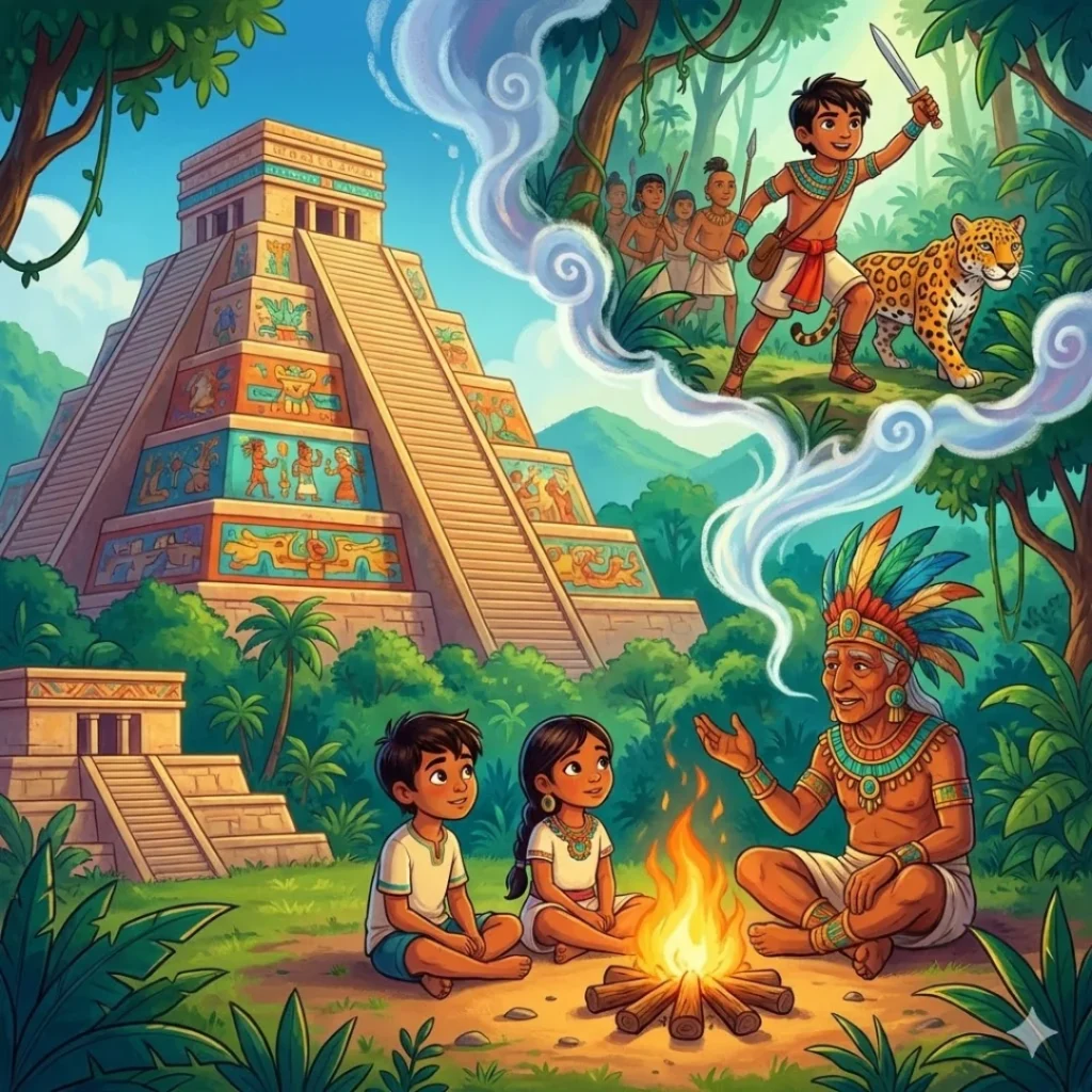 The Inventor's Mirror - A Jain Creativity Story for Kids - JAIN children's story header image
