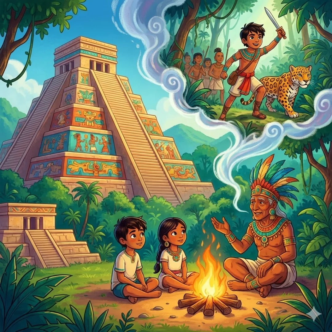 The Inventor’s Mirror – A Jain Creativity Story for Kids – Scene 1