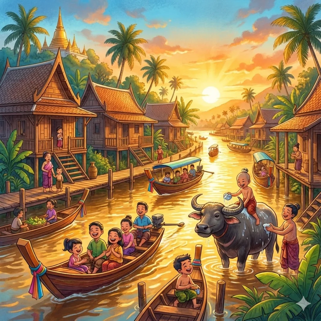 The Scarab and the Storm – Egyptian Courage Story for Kids – Scene 1