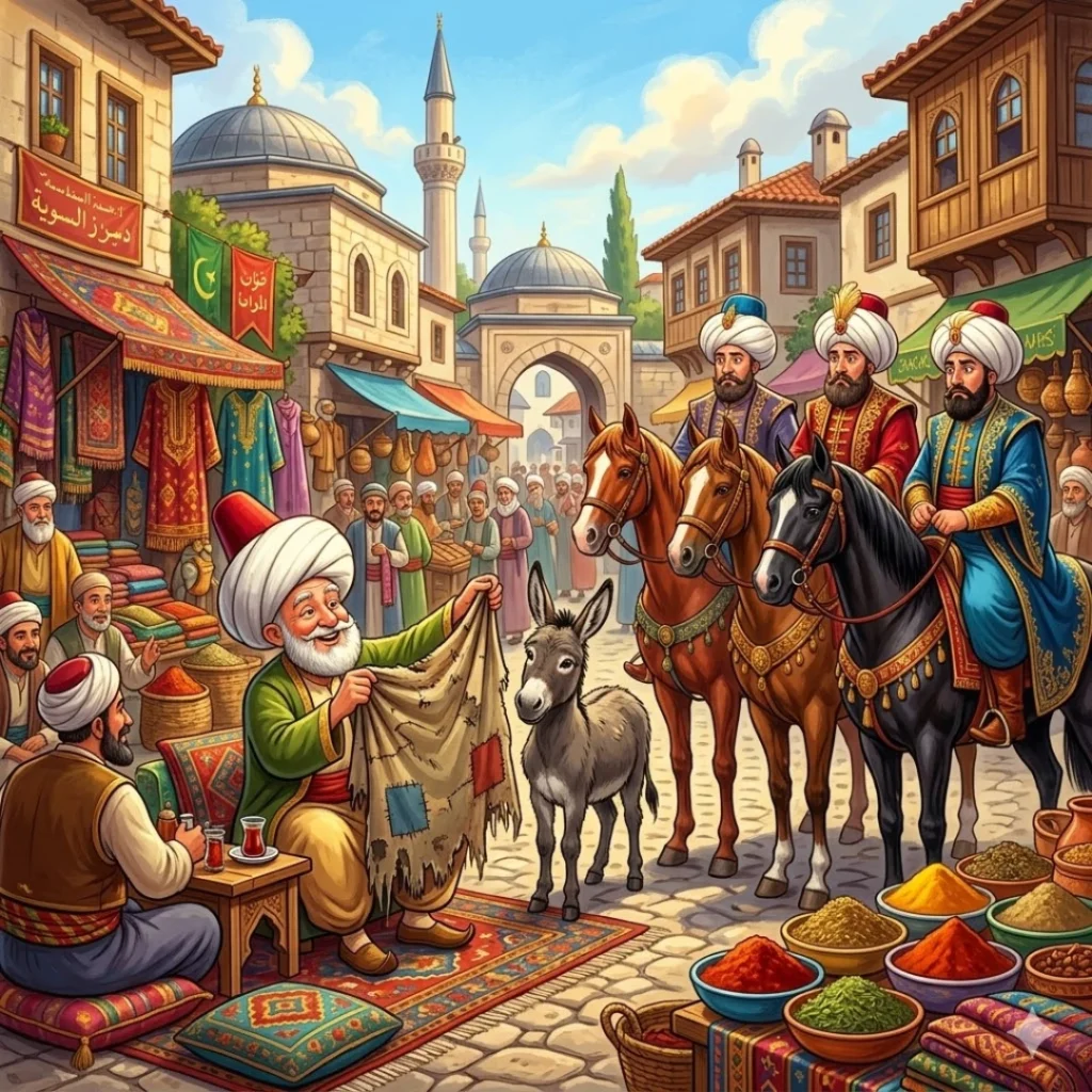 The Hodja and the Impossible Question - Turkish Wisdom Story for Kids - TURKISH moral story for children