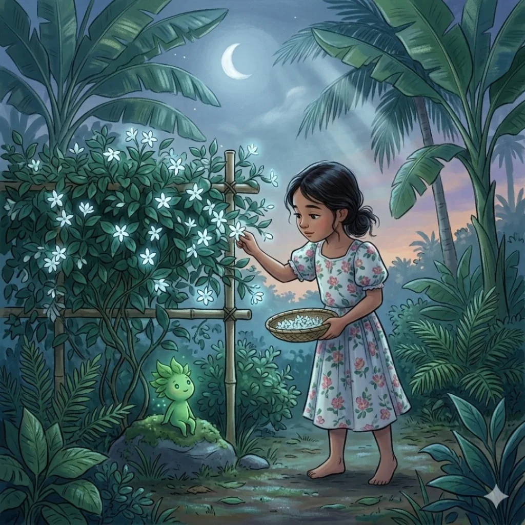 The Magic Sampaguita - Filipino Sacrifice Story for Kids - FILIPINO moral story for children