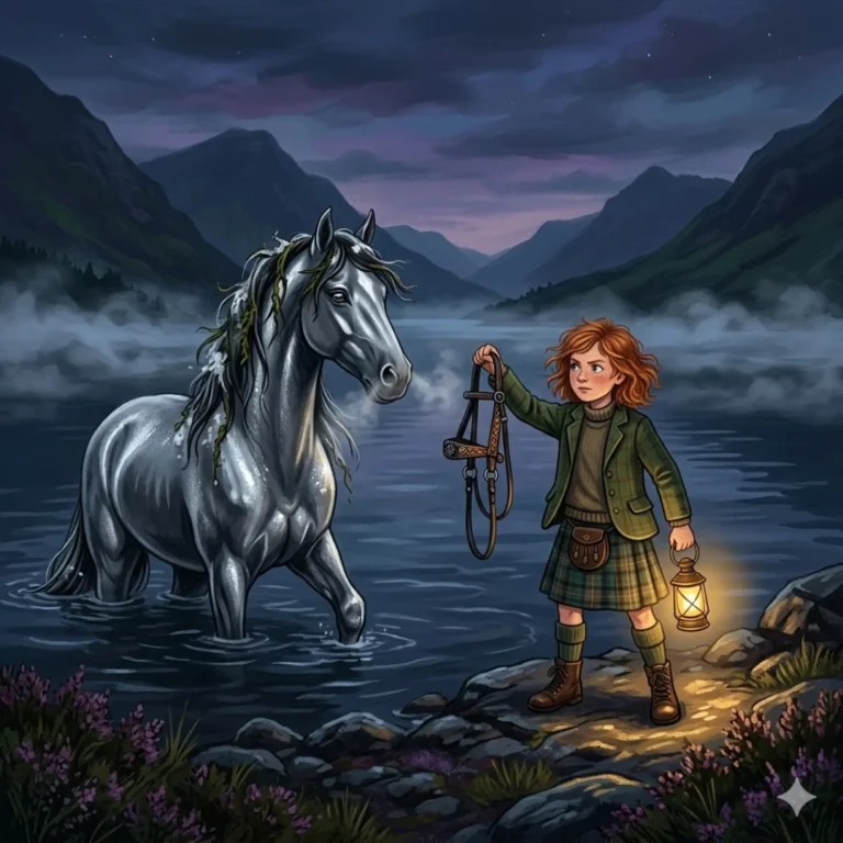 Morag and the Kelpie's Bargain - Scottish Courage Story for Kids - SCOTTISH moral story for children