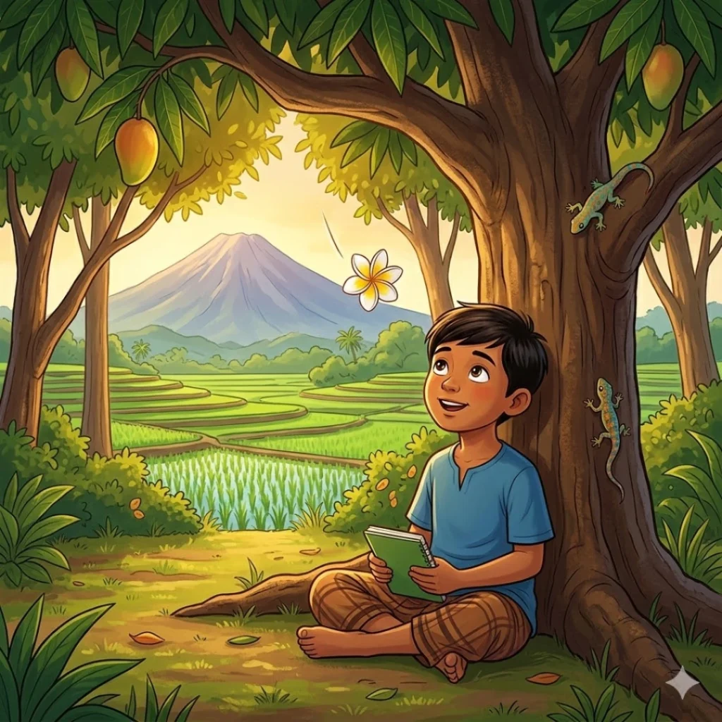 The Boy Who Forgot the Rain - Indonesian Gratitude Story for Kids - INDONESIAN moral story for children