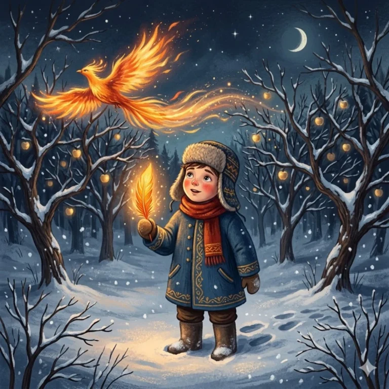 Ivan and the Firebird's Feather - Russian Courage Story for Kids - RUSSIAN moral story for children