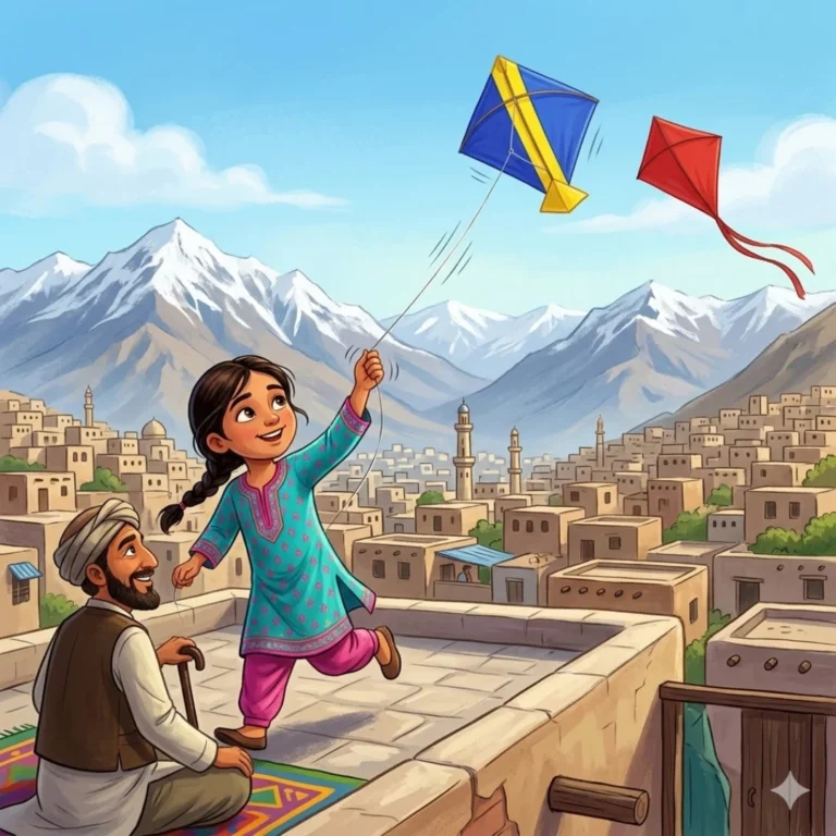 The Kite Runner's Daughter - Afghan Resilience Story for Kids - AFGHAN moral story for children
