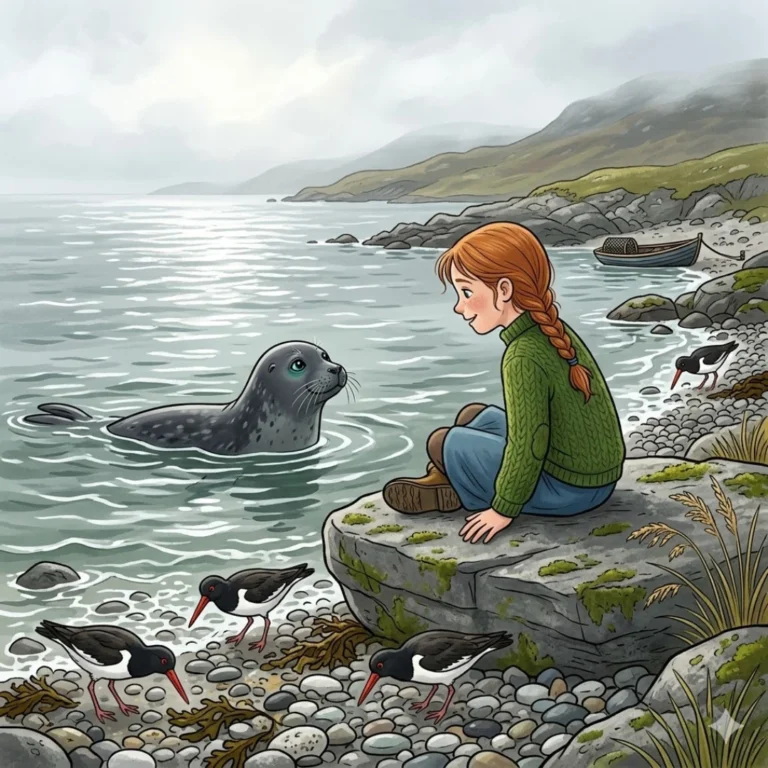 The Selkie's Child and the Stone Shore - Celtic Transformation Story for Kids - CELTIC moral story for children