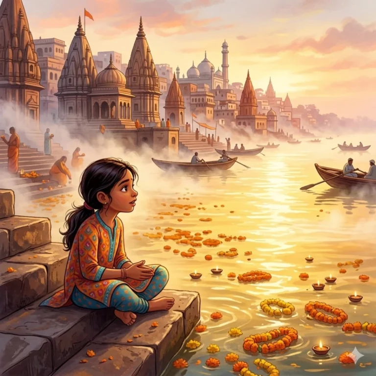The River That Learned to Listen - Hindu Humility Story for Kids - HINDU moral story for children